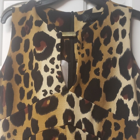 Leopard Print Dress - Picture 2 of 3